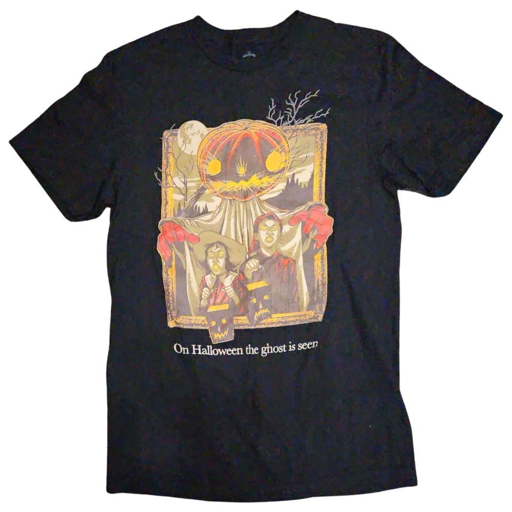 Black Halloween Graphic T-Shirt